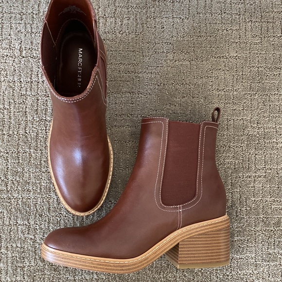 NEW Marc Fisher Heeled Ankle Boots - Picture 2 of 6